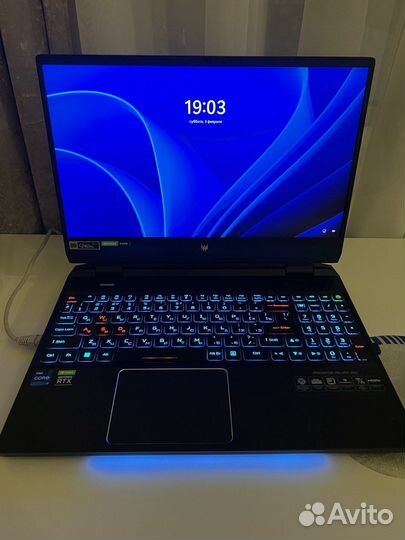 Игровой ноутбук Acer predator helios 300 n22c3