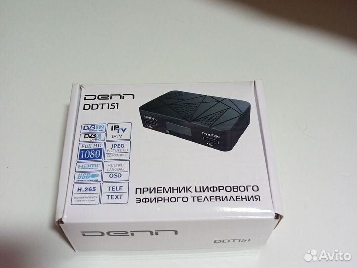 TV приставка denn ddt 151