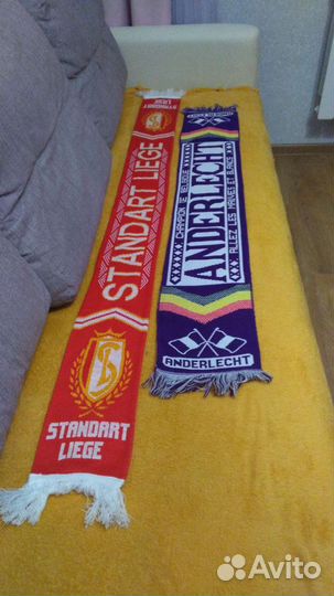 Шарфы футбольных клубов Бельгии