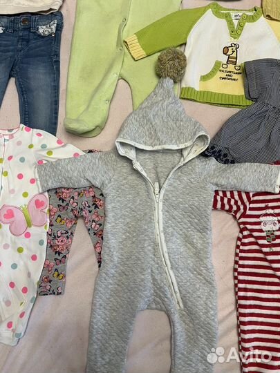 Пакет фирменных вещей на девочку 62