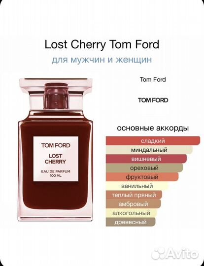 Тестер Lost cherry