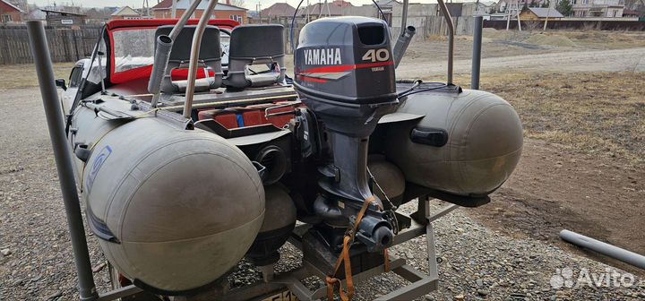 Фрегат-480, yamaha-40