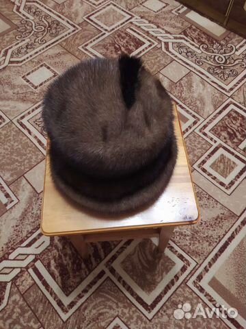 Берет женский норковый