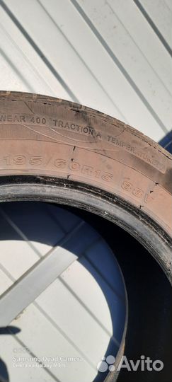 Летняя резина 195/60/15 бу