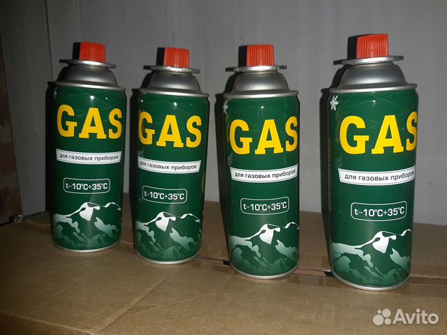 Газ, баллон для газовых плит и горелок