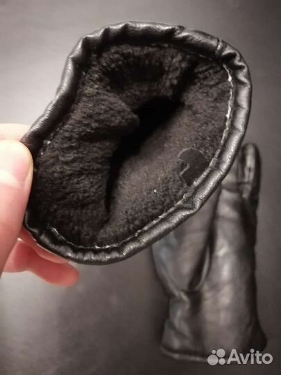 Перчатки кожаные
