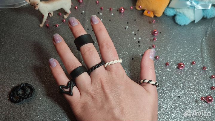 Кольцо из полимерной глины