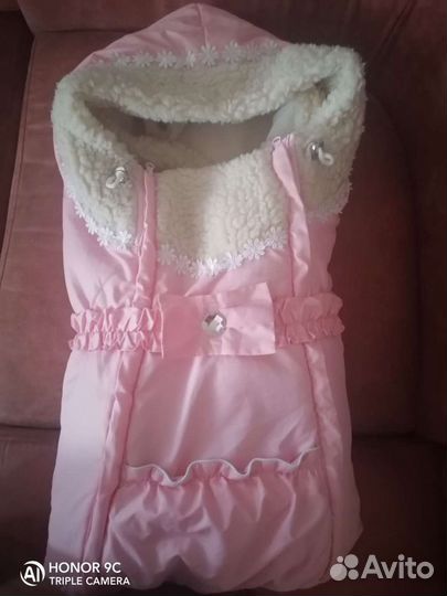 Конверт зимний на овчине