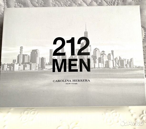 Мужской набор Carolina Herrera 212 Men 3 п 30 ml