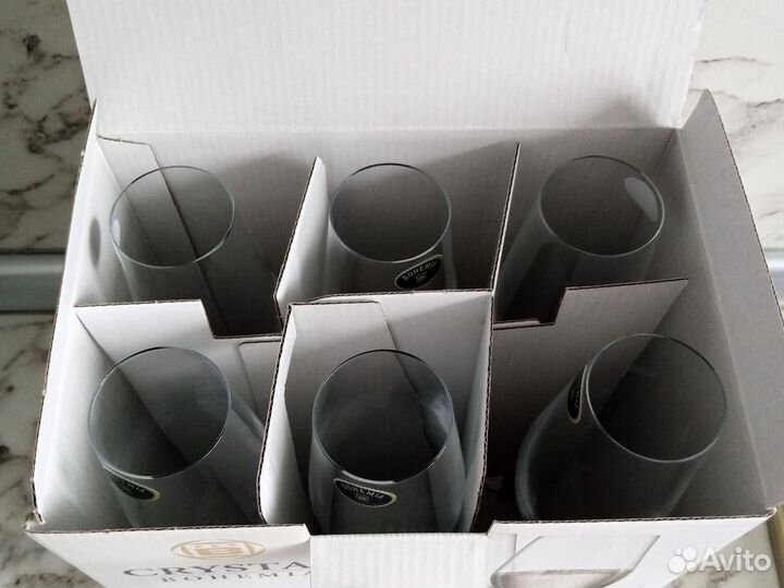 Фужеры для шампанского Богемия