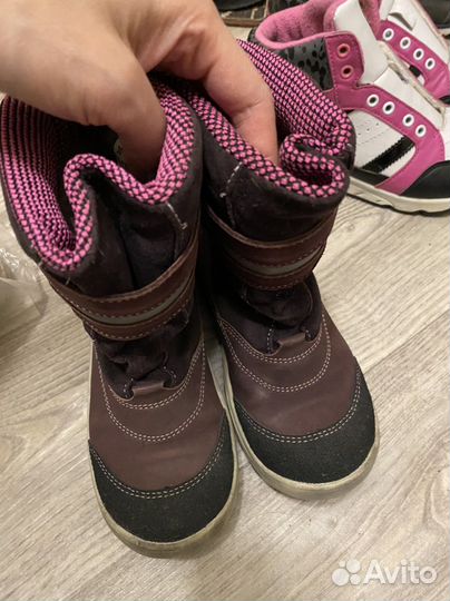 Зимние сапоги для девочки
