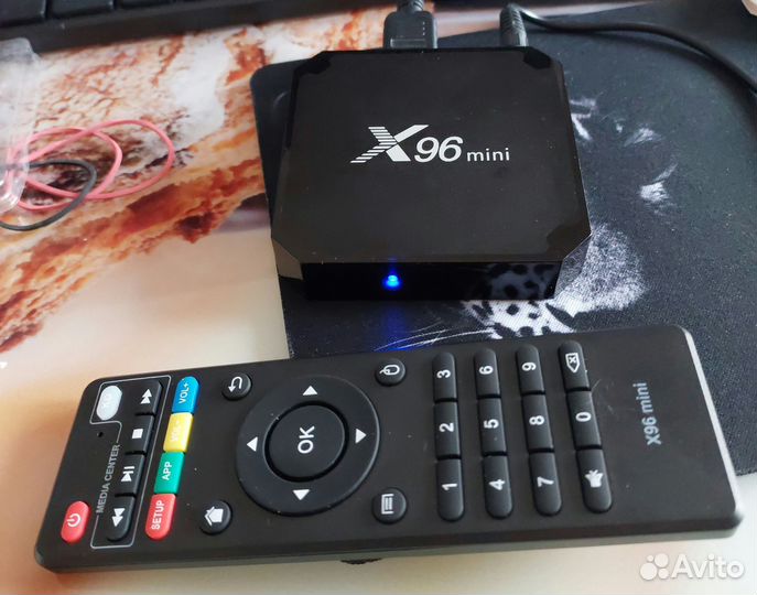 Смарт Андроид Тв Приставка Vontar X96 mini 4K