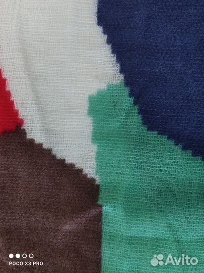 Платок на голову шерсть с вискозой женский