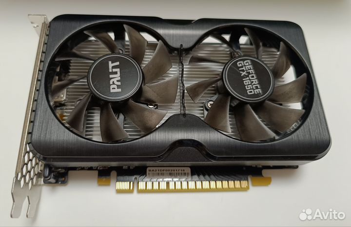 Видеокарта GeForce GTX 1650 4gb