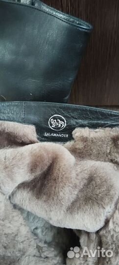 Полусапоги женские зимние натуральная кожа 38