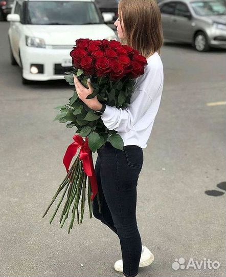 Розы Высокие Розы Гиганты Доставка Москва