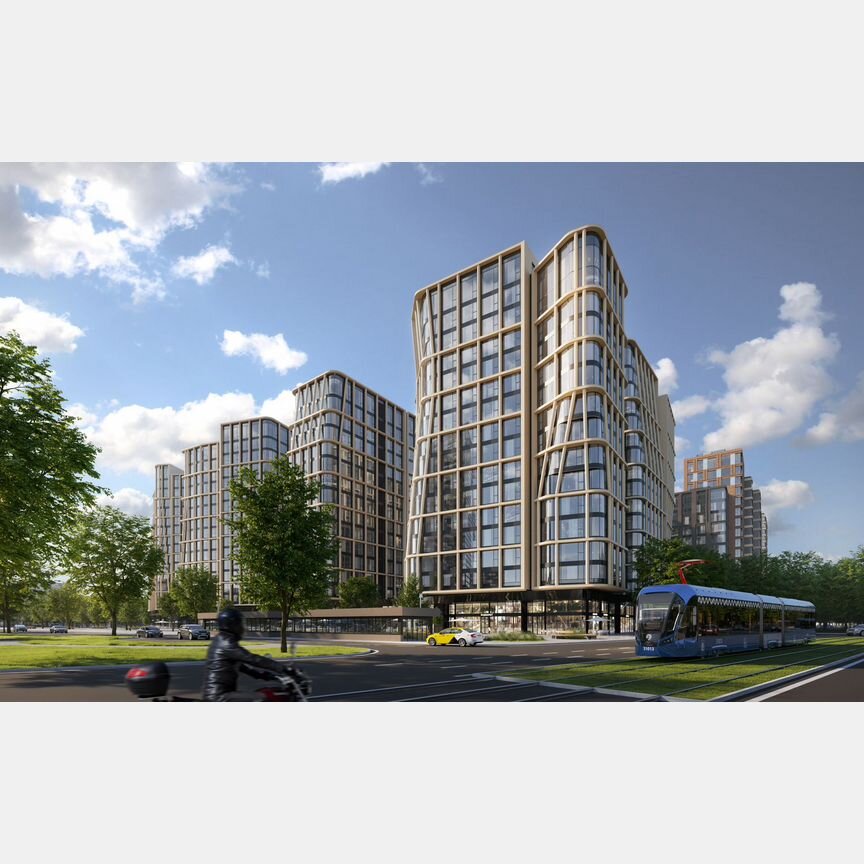 2-к. квартира, 43,8 м², 11/15 эт.