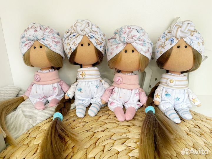 Интерьерная кукла ручной работы