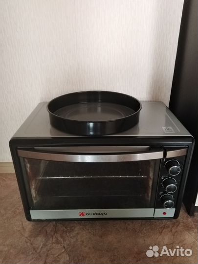 Электрическая печь-ростер, с вертелом-грилем