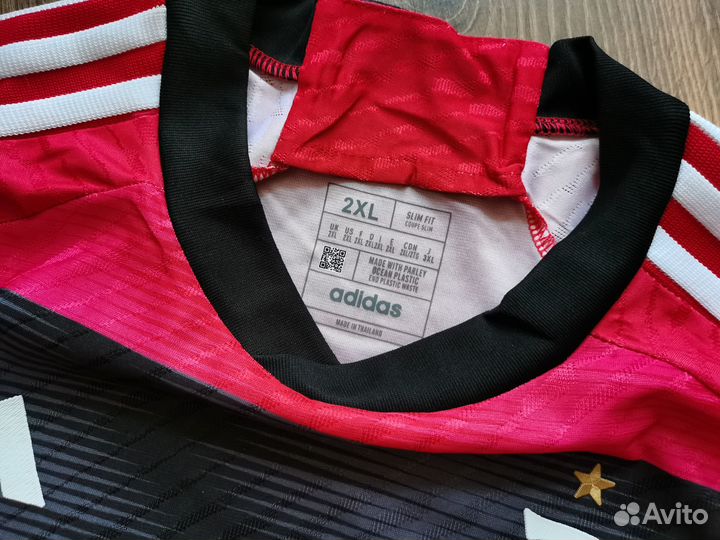 Flamengo 2023 Adidas футбольная майкa