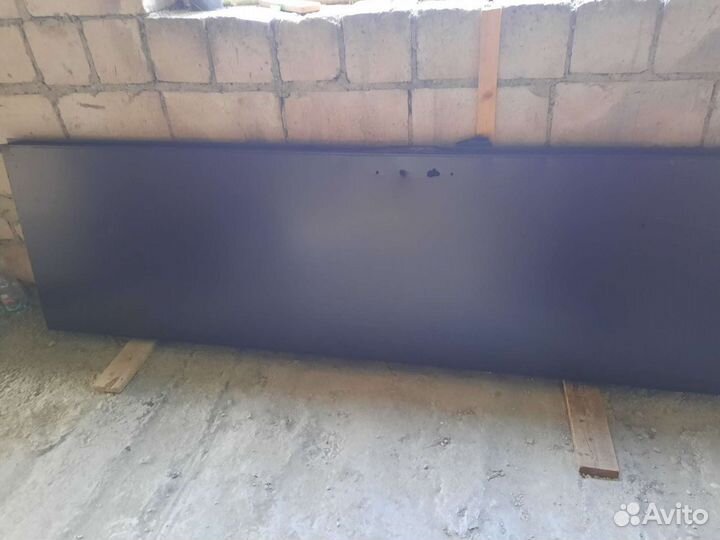 Дверь металлическая двустворчатая