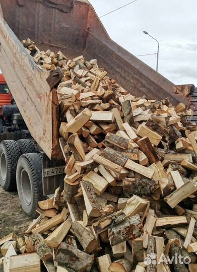 Дрова колотые