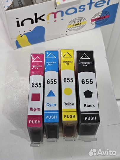 Картриджи hp 655