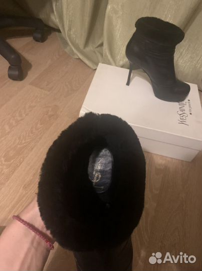 Ботильоны saint laurent Paris