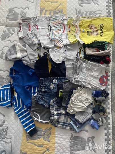 Одежда для мальчика пакетом 86 92 98