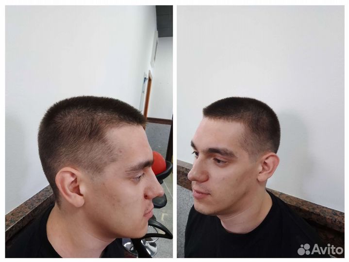 Мужская стрижка на дому