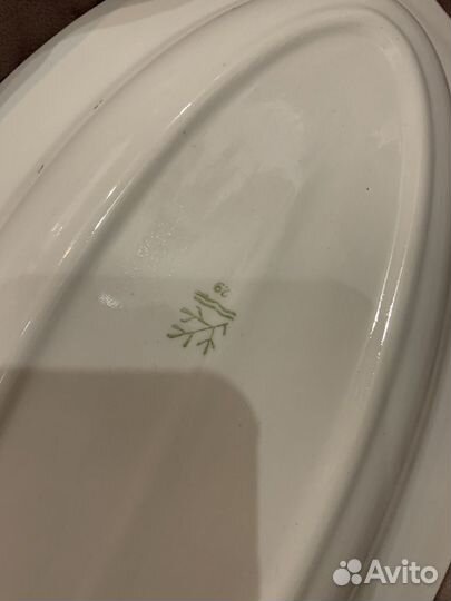 Овальное блюдо зик