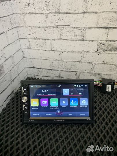 Автомагнитола Android с крутилкой