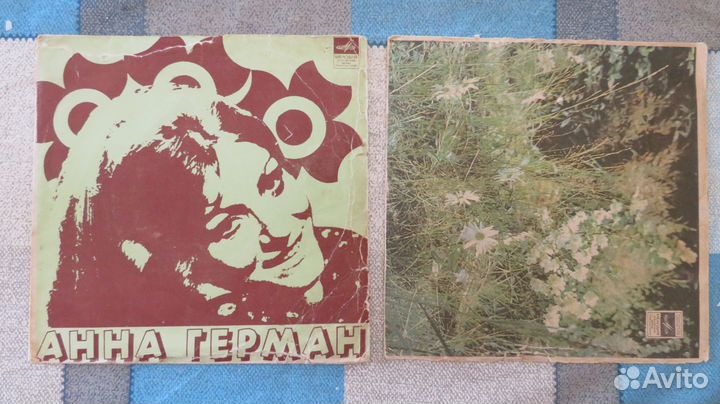 Пластинки Обухова Русланова Петрова Жестокий роман