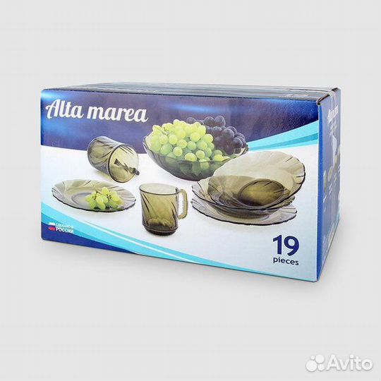 Набор столовый Alta Marеa, 19 пр. Новый. Доставка