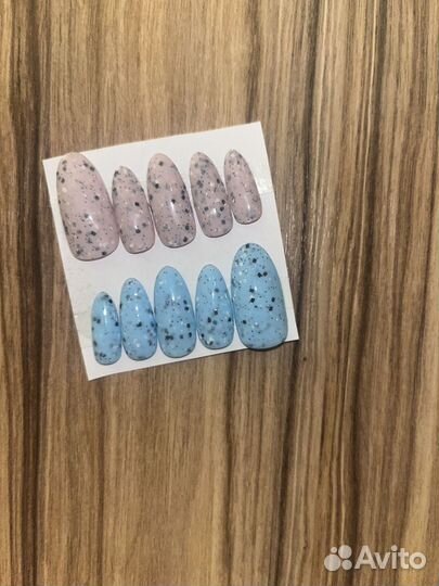 Накладные ногти с дизайном