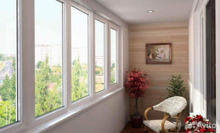 Остекление балконов и лоджий