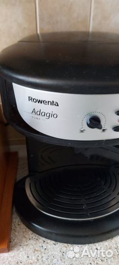 Кофеварка рожковая rowenta Adagio