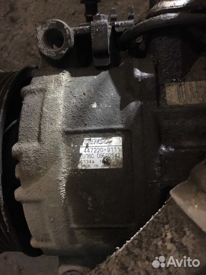 Компрессор кондиционера Porsche Cayenne 955