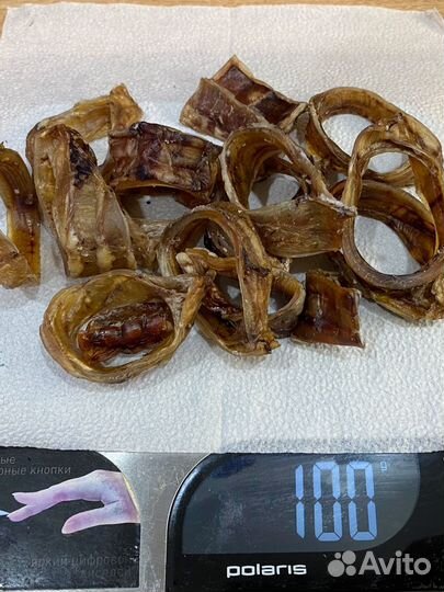 Лакомства для собак (легкое, аорта, трахея, рубец)