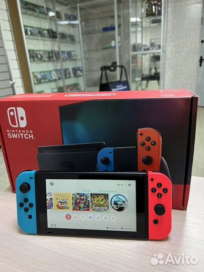 Nintendo switch 2rev прошитый