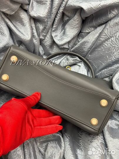 Сумка Balenciaga rodeo серая