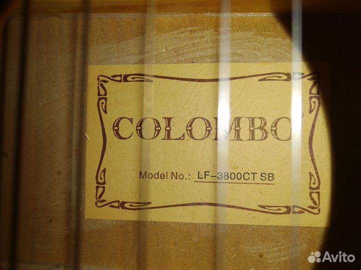 Акустическая гитара colombo