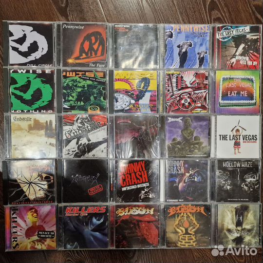 Фирменные CD, лицензионные CD, реплики CD. metal