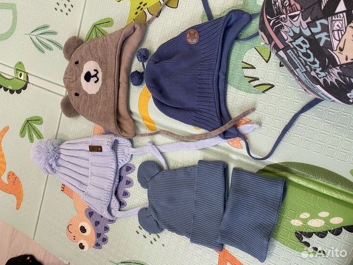 Шапки детские для мальчиков