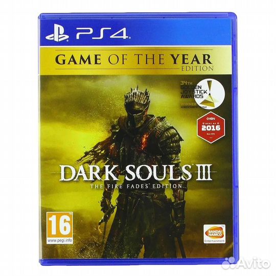 Dark souls 3 game of the year edition ps4