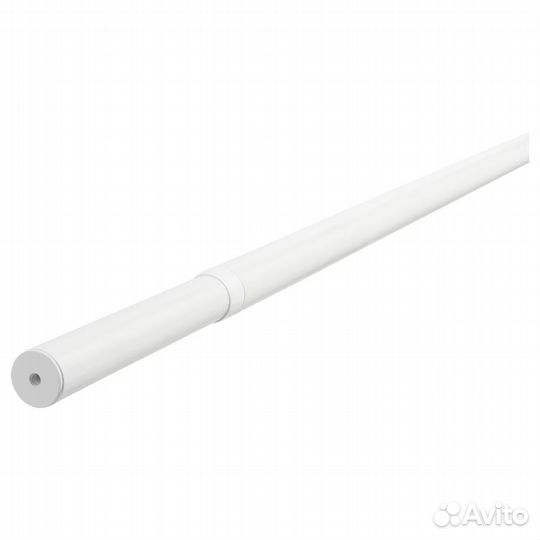 Карниз ikea,racka, 210-385 см, черный +белый торг