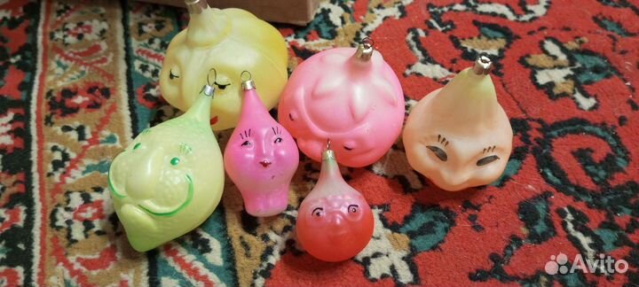 Елочные игрушки СССР