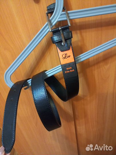 Мужской кожаный ремень