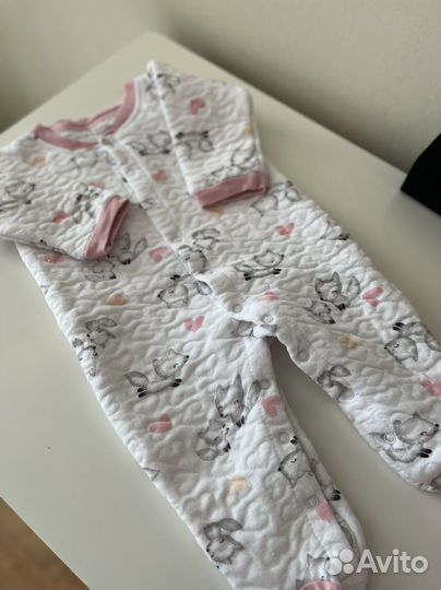 Большой пакет одежды для девочки baby go, 74р