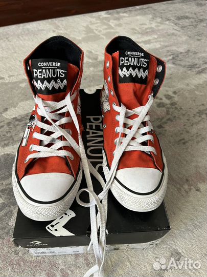 Кеды converse peantuts 41 размер (26 см)